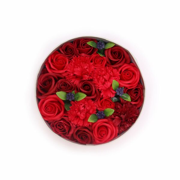 Fiori di Sapone Rose Rosse - Conf. Rotonda - immagine 4
