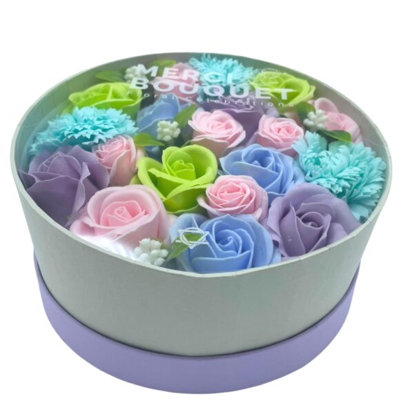Fiori di Sapone Blu - Conf. Rotonda - immagine 2