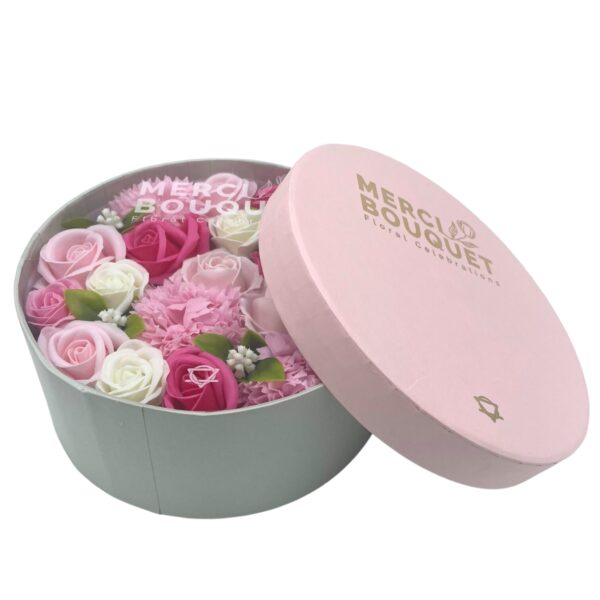 Fiori di Sapone Rosa - Conf. Rotonda - immagine 2