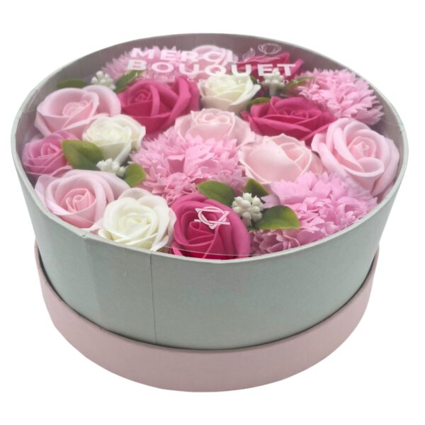 Fiori di Sapone Rosa - Conf. Rotonda - immagine 3